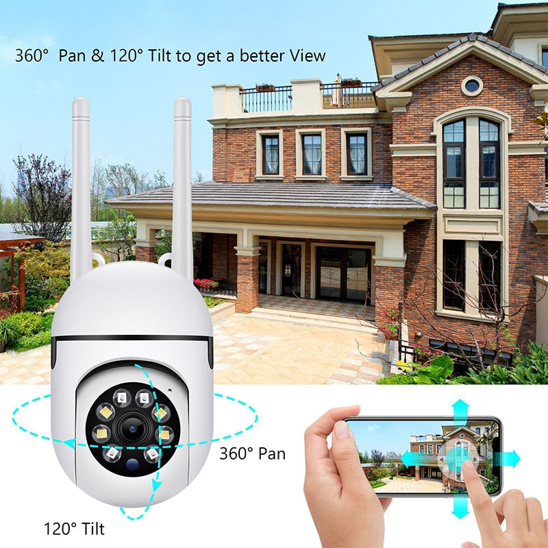 Outdoor/indoor 1080P Security Camera Wi-Fi