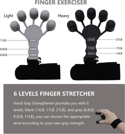 Silicone Grip Strengthener Finger Stretcher